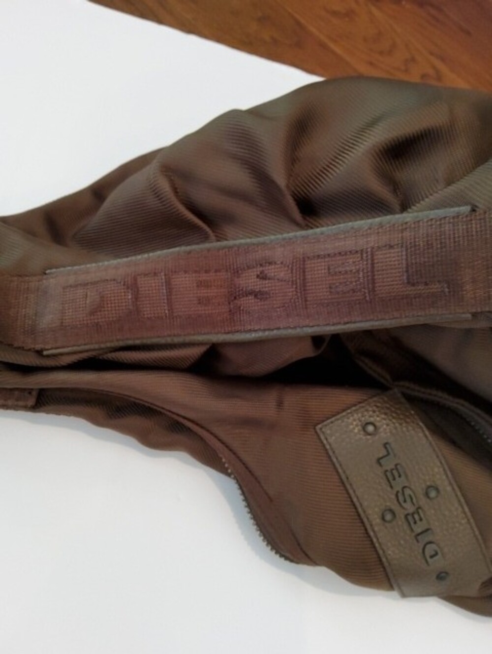 Diesel Brown Messenger Crossbody Bag - Picture 8 of 10